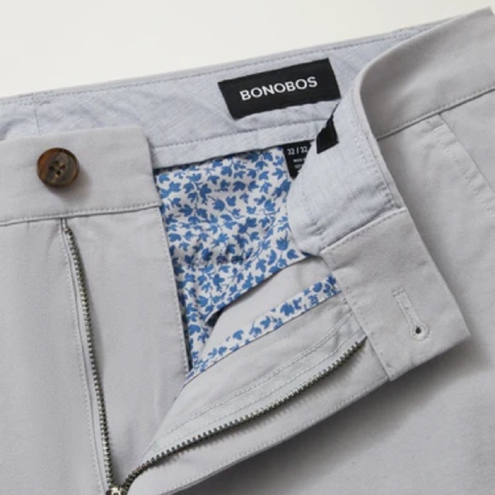 Bonobos grey slim chinos 28 x 32